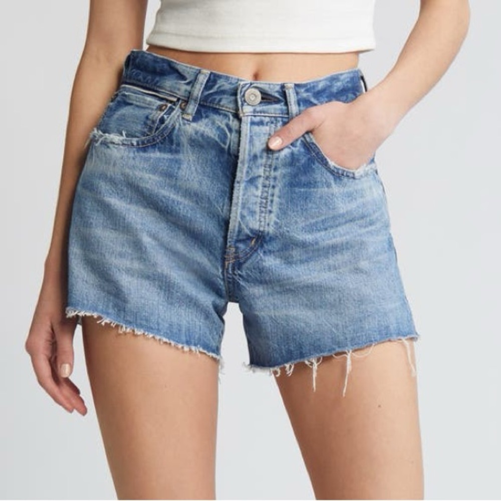 Moussy Vintage MV Dalemere Cut Off Shorts Size 30